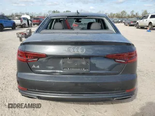 2019 Audi A4 Premium with VIN WAUGMAF46KN018153, listed as a Copart auction lot 49652305 with 80,307 mi miles and Salvage title. Bid and sale history available at DreamBid. Image 6.