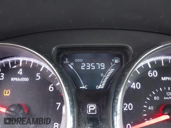 2015 Nissan Versa SV with VIN 3N1CN7AP3FL950323, listed as a IAAI auction lot 41522402 with 23,579 mi miles. Bid and sale history available at carsss.com. Image 16.