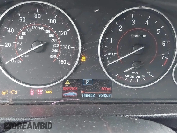 2016 BMW 3 Series 328i with VIN WBA8E9G5XGNT86382, listed as a IAAI auction lot 42056602 with 149,452 mi miles. Bid and sale history available at carsss.com. Image 7.