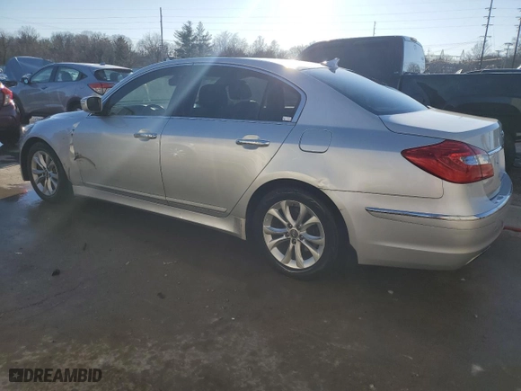 2013 Hyundai Genesis 3.8L with VIN KMHGC4DD3DU236081, listed as a Copart auction lot 47259895 with 131,894 mi miles and Salvage Title. Bid and sale history available at carsss.com. Image 2.