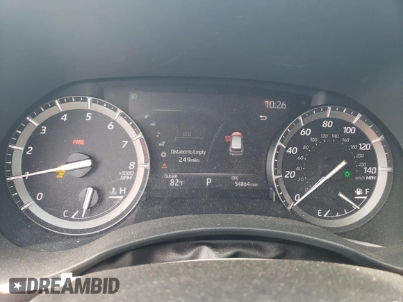 2021 Toyota Highlander XLE with VIN 5TDGZRBH0MS138927, listed as a Copart auction lot 61355215 with 54,864 mi miles and Salvage title. Bid and sale history available at DreamBid. Image 9.