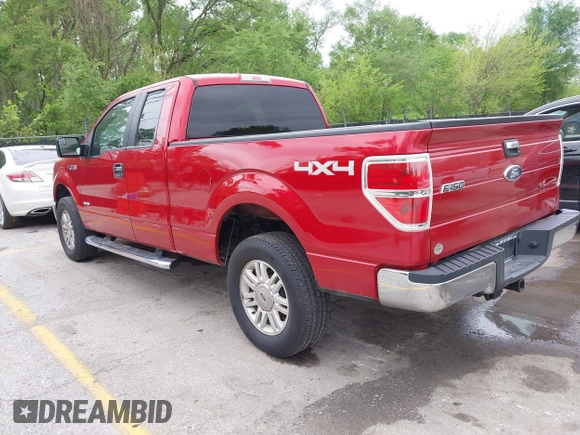 2011 Ford F-150 XL with VIN 1FTFX1ET5BFB10380, listed as a IAAI auction lot 42135853 with 184,791 mi miles. Bid and sale history available at carsss.com. Image 3.