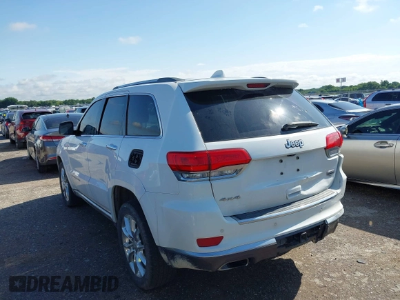 2014 Jeep Grand Cherokee Summit with VIN 1C4RJFJT3EC523129, listed as a IAAI auction lot 42341296 with 171,468 mi miles and . Bid and sale history available at DreamBid. Image 3.