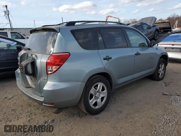 2008 Toyota RAV4 with VIN JTMBD33V686073498, listed as a Copart auction lot 79292244 with 0 mi miles and Non Repairable. Bid and sale history available at carsss.com. Image 3.