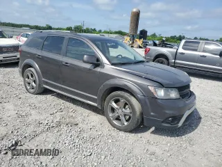 2017 Dodge Journey Crossroad Plus with VIN 3C4PDCGB8HT648132, listed as a Copart auction lot 56821625 with 78,799 mi miles and Salvage title. Bid and sale history available at DreamBid. Image 4.
