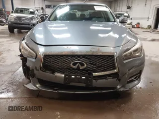 2015 Infiniti Q50 Premium with VIN JN1BV7AR2FM414613, listed as a IAAI auction lot 41258797 with 162,822 mi miles. Bid and sale history available at carsss.com. Image 17.
