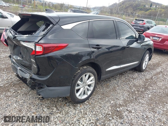 2019 Acura RDX with VIN 5J8TC2H38KW037511, listed as a IAAI auction lot 42043170 with 89,225 mi miles. Bid and sale history available at carsss.com. Image 4.