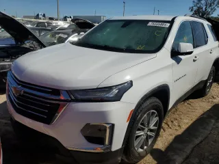 2022 Chevrolet Traverse LT Leather with VIN 1GNERHKW1NJ161087, listed as a Copart auction lot 82798584 with 0 mi miles and Salvage Title. Bid and sale history available at carsss.com. Image 1.