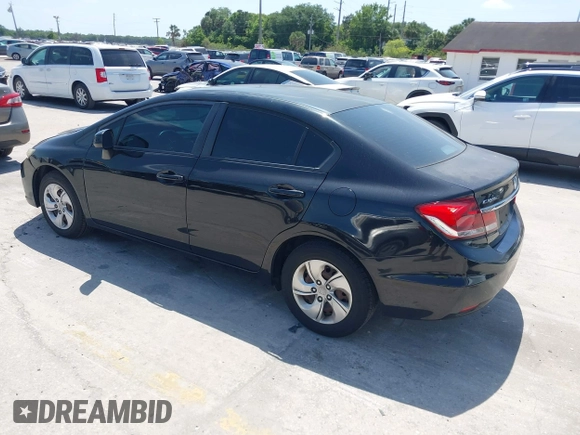 2013 Honda Civic LX with VIN 19XFB2F56DE077181, listed as a IAAI auction lot 42121707 with 159,899 mi miles and . Bid and sale history available at DreamBid. Image 3.