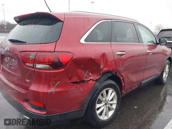 2020 Kia Sorento LX with VIN 5XYPGDA3XLG672124, listed as a IAAI auction lot 41863145 with 62,983 mi miles and . Bid and sale history available at DreamBid. Image 6.
