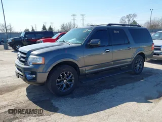 2017 Ford Expedition Max Limited z VIN 1FMJK1KT9HEA46593, wystawiony jako IAAI lot #41777647 z przebiegiem 303 989 mil mil oraz . Historia ofert i sprzedaży dostępna na DreamBid. Obrazek 2.