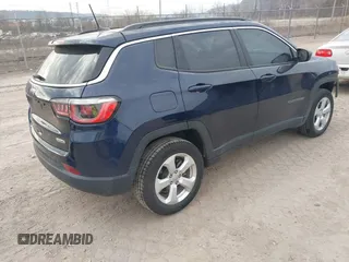 2019 Jeep Compass Latitude with VIN 3C4NJDBB3KT835802, listed as a IAAI auction lot 41893590 with 49,716 mi miles and . Bid and sale history available at DreamBid. Image 4.