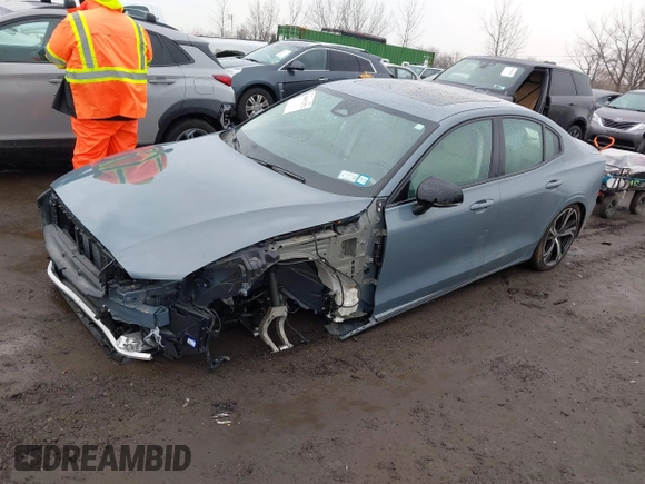 2024 Volvo S60 Plus Dark Theme with VIN 7JRL12TL5RG289457, listed as a IAAI auction lot 41657372 with 1,640 mi miles and . Bid and sale history available at DreamBid. Image 20.