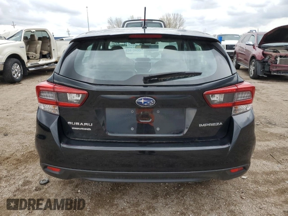2022 Subaru Impreza with VIN 4S3GTAB60N3726010, listed as a Copart auction lot 54235255 with 23,521 mi miles and Salvage Title. Bid and sale history available at carsss.com. Image 6.