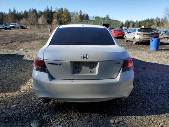 2010 Honda Accord Sdn EX-L with VIN 1HGCP3F81AA001968, listed as a Copart auction lot 42755925 with 256,842 mi miles and Salvage Title. Bid and sale history available at carsss.com. Image 6.