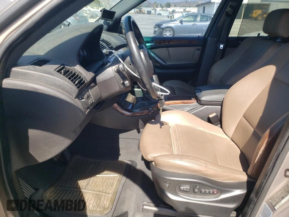 2006 BMW X5 4.4i with VIN 5UXFB53546LV22368, listed as a Copart auction lot 70644194 with 152,873 mi miles and Salvage Title. Bid and sale history available at carsss.com. Image 7.