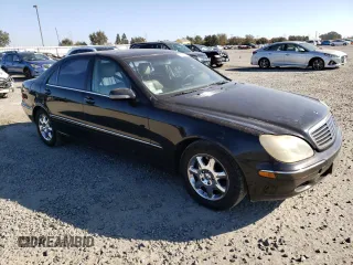 2000 Mercedes-Benz S-Class with VIN WDBNG70J9YA057014, listed as a Copart auction lot 76177854 with 0 mi miles and Clean Title. Bid and sale history available at carsss.com. Image 4.