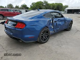 2022 Ford Mustang EcoBoost with VIN 1FA6P8TH7N5110260, listed as a Copart auction lot 54496815 with 69,210 mi miles and Salvage title. Bid and sale history available at DreamBid. Image 3.