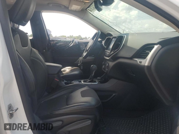 2018 Jeep Cherokee Latitude Plus с VIN 1C4PJMLX9JD597624, выставлен на аукционе Copart как лот 64314295 с пробегом 76 608 миль миль и Списание • Salvage title. История ставок и продаж доступна на DreamBid. Изображение 7.