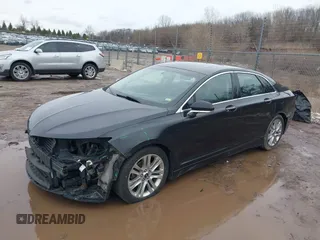 2015 Lincoln MKZ Hybrid with VIN 3LN6L2LUXFR602601, listed as a IAAI auction lot 41956495 with 346,448 mi miles. Bid and sale history available at carsss.com. Image 2.