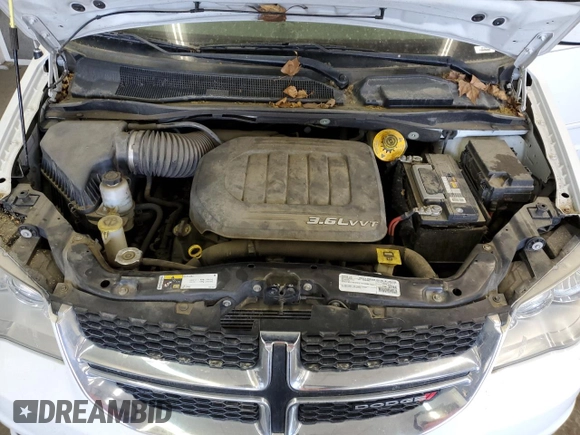 2016 Dodge Grand Caravan SXT with VIN 2C4RDGCG1GR327374, listed as a Copart auction lot 52186075 with 171,023 mi miles and Clean Title. Bid and sale history available at DreamBid. Image 12.