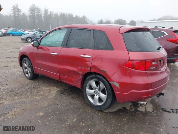 2007 Acura RDX Tech Pkg with VIN 5J8TB185X7A013356, listed as a IAAI auction lot 41840956 with 232,418 mi miles. Bid and sale history available at carsss.com. Image 3.