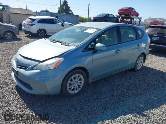 2013 Toyota Prius Two with VIN JTDZN3EU6D3203677, listed as a IAAI auction lot 42078214 with 194,087 mi miles and . Bid and sale history available at carsss.com. Image 17.