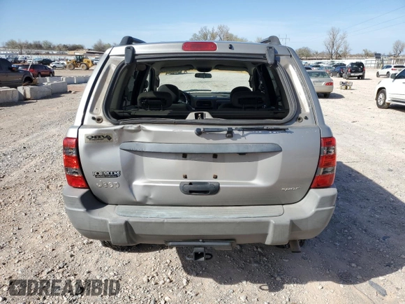 2002 Jeep Grand Cherokee with VIN 1J4GX38S82C178199, listed as a Copart auction lot 48996515 with 299,780 mi miles and Salvage title. Bid and sale history available at DreamBid. Image 6.