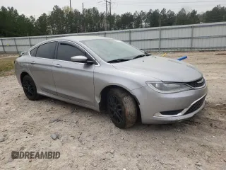 2015 Chrysler 200 Limited with VIN 1C3CCCAB2FN701855, listed as a Copart auction lot 50983915 with 183,282 mi miles and Salvage Title. Bid and sale history available at DreamBid. Image 4.