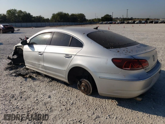 2014 Volkswagen CC Lux with VIN WVWRN7AN5EE528624, listed as a Copart auction lot 75838964 with 0 mi miles and Salvage Title. Bid and sale history available at carsss.com. Image 2.