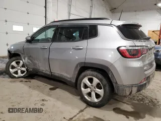 2018 Jeep Compass Altitude with VIN 3C4NJDBB3JT223677, listed as a Copart auction lot 46104235 with 90,940 mi miles and Non Repairable. Bid and sale history available at carsss.com. Image 2.