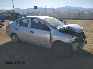 2014 Nissan Versa SV with VIN 3N1CN7AP1EL831667, listed as a Copart auction lot 48703665 with 125,376 mi miles and Salvage Title. Bid and sale history available at DreamBid. Image 4.