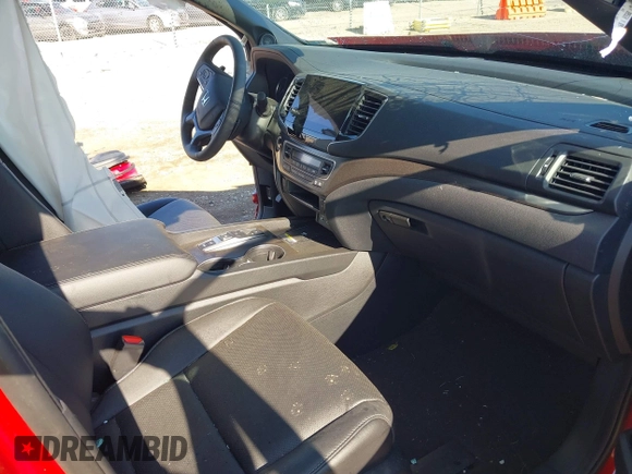 2025 Honda Passport EX-L с VIN 5FNYF8H56SB001075, выставлен на аукционе IAAI как лот 42262450 с пробегом Не указан миль и . История ставок и продаж доступна на DreamBid. Изображение 5.