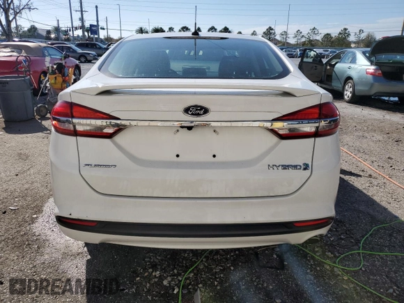 2018 Ford Fusion Hybrid SE with VIN 3FA6P0LU9JR137515, listed as a Copart auction lot 47480285 with 121,044 mi miles and Salvage Title. Bid and sale history available at carsss.com. Image 6.