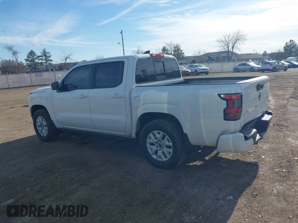 2022 Nissan Frontier S with VIN 1N6ED1EK0NN618100, listed as a IAAI auction lot 41578405 with 38,845 mi miles. Bid and sale history available at carsss.com. Image 14.