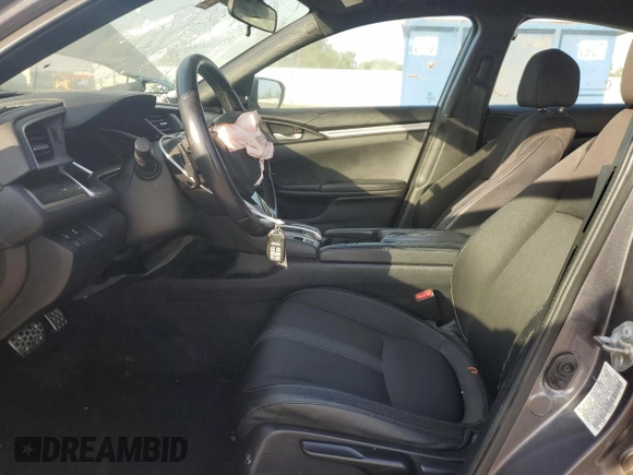 2019 Honda Civic Sport with VIN 19XFC2F88KE033848, listed as a Copart auction lot 53356735 with 78,274 mi miles and Salvage title. Bid and sale history available at DreamBid. Image 7.