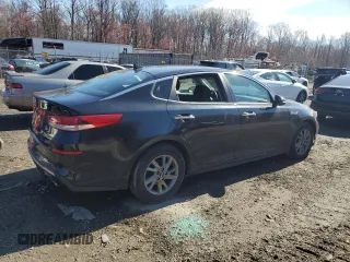 2020 Kia Optima LX with VIN 5XXGT4L32LG429842, listed as a Copart auction lot 49135365 with 127,734 mi miles and Salvage title. Bid and sale history available at DreamBid. Image 3.