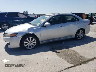 2006 Acura TSX with VIN JH4CL96896C011588, listed as a Copart auction lot 52580605 with 0 mi miles and Clean Title. Bid and sale history available at carsss.com. Image 1.