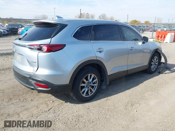 2017 Mazda CX-9 Touring with VIN JM3TCBCY7H0132466, listed as a IAAI auction lot 40740017 with 160,655 mi miles. Bid and sale history available at carsss.com. Image 4.