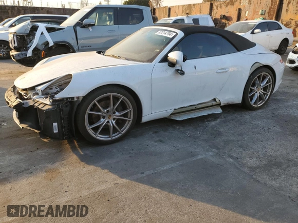 2018 Porsche 911 Carrera with VIN WP0CA2A90JS138436, listed as a Copart auction lot 87314794 with 43,945 mi miles and Salvage Title. Bid and sale history available at carsss.com. Image 1.