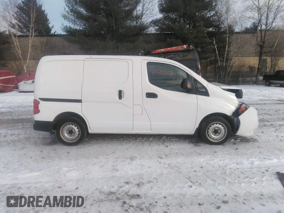 2020 Nissan NV200 Compact Cargo SV with VIN 3N6CM0KN8LK708937, listed as a IAAI auction lot 41271023 with 139,569 mi miles. Bid and sale history available at carsss.com. Image 13.