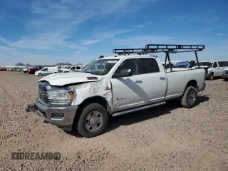 2019 Ram 2500 Big Horn with VIN 3C6UR5JL5KG649196, listed as a Copart auction lot 42305875 with 128,105 mi miles and Salvage Title. Bid and sale history available at carsss.com. Image 1.