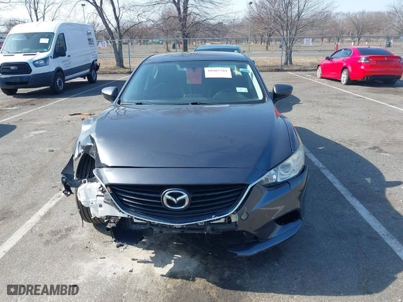 2016 Mazda Mazda6 i Touring with VIN JM1GJ1V53G1474678, listed as a IAAI auction lot 41802761 with 88,055 mi miles. Bid and sale history available at carsss.com. Image 12.