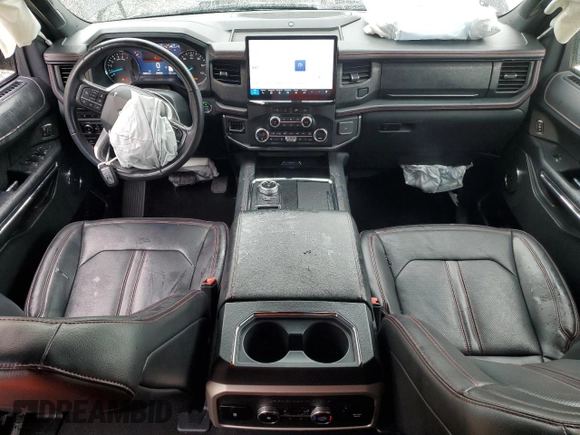 2024 Ford Expedition Max Limited с VIN 1FMJK1K81REA06571, выставлен на аукционе Copart как лот 52141975 с пробегом 50 564 миль миль и Списание • Salvage title. История ставок и продаж доступна на DreamBid. Изображение 8.