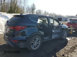 2017 Hyundai Santa Fe 2.0T with VIN 5XYZUDLA6HG475262, listed as a Copart auction lot 49876925 with 232,078 mi miles and Salvage title. Bid and sale history available at DreamBid. Image 3.