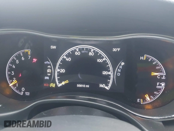 2021 Jeep Grand Cherokee 80th Anniversary with VIN 1C4RJFBG4MC510082, listed as a IAAI auction lot 41072125 with 55,610 mi miles and . Bid and sale history available at DreamBid. Image 7.