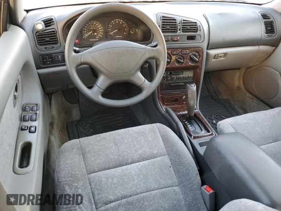1998 Mitsubishi Galant ES with VIN 4A3AJ56GXWE091208, listed as a Copart auction lot 75406444 with 98,168 mi miles and Clean Title. Bid and sale history available at carsss.com. Image 8.