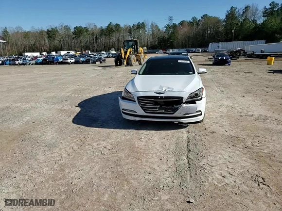 2015 Hyundai Genesis 5.0L with VIN KMHGN4JF7FU021001, listed as a Copart auction lot 49530295 with 111,281 mi miles and Salvage Title. Bid and sale history available at carsss.com. Image 11.