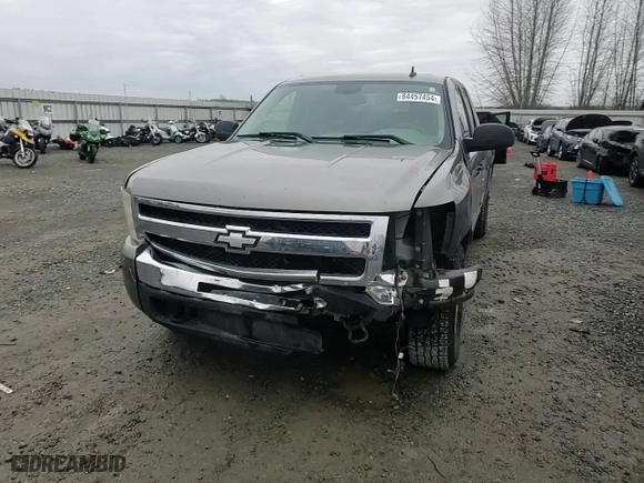 2009 Chevrolet Silverado 1500 Work Truck with VIN 1GCEK19C69Z214938, listed as a Copart auction lot 84457454 with 156,114 mi miles and Salvage Title. Bid and sale history available at carsss.com. Image 11.