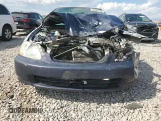 1998 Honda Civic HX with VIN 1HGEJ7123WL114255, listed as a Copart auction lot 66585544 with 251,047 mi miles and Clean Title. Bid and sale history available at carsss.com. Image 5.